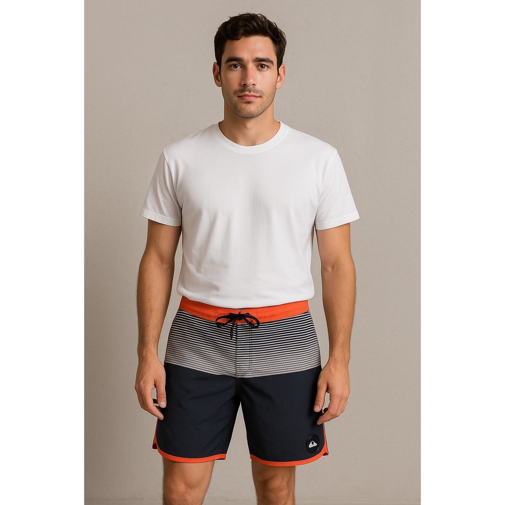 Quicksilver Amphibian Dry Flight Water Repellent 4‎ way stretch Shorts Men sz 33